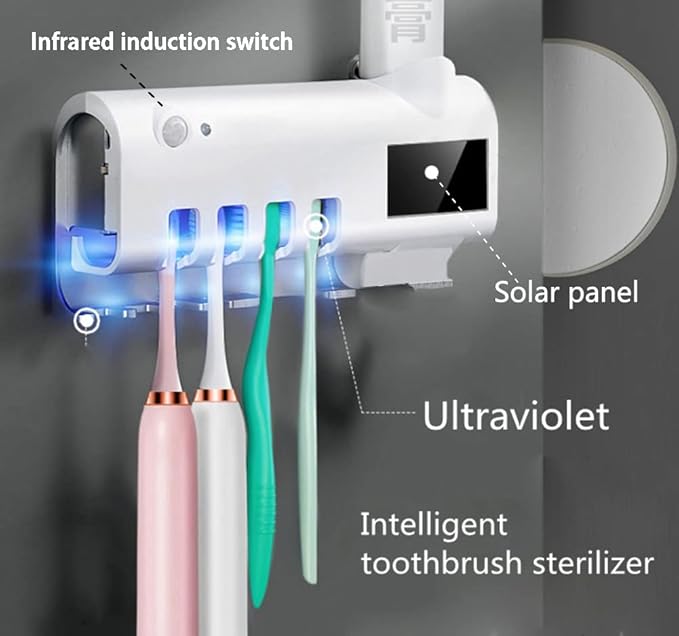 PureSmile™ | Esterilizador Cepillos de Dientes Luz UV